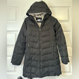 Lands' End Puffer Sherpa Lined Winter Coat Parka